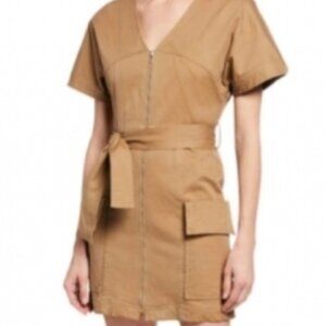 A.L.C. Bellamy Zip-Front Dress